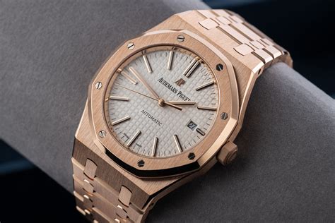 audemars piguet royal oak rose gold weight|audemars piguet 39mm royal oak.